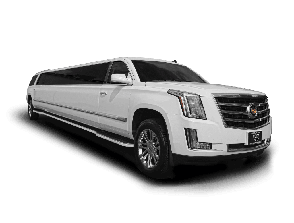 Dallas Cadillac Escalade Limo Rental, Black Limousine, White, Transfers. One Way, Round Trip, Hourly, Birthday, Anniversary, Corporate, Business, Events, Music Venues, Concerts, Sports, Transportation, SUV