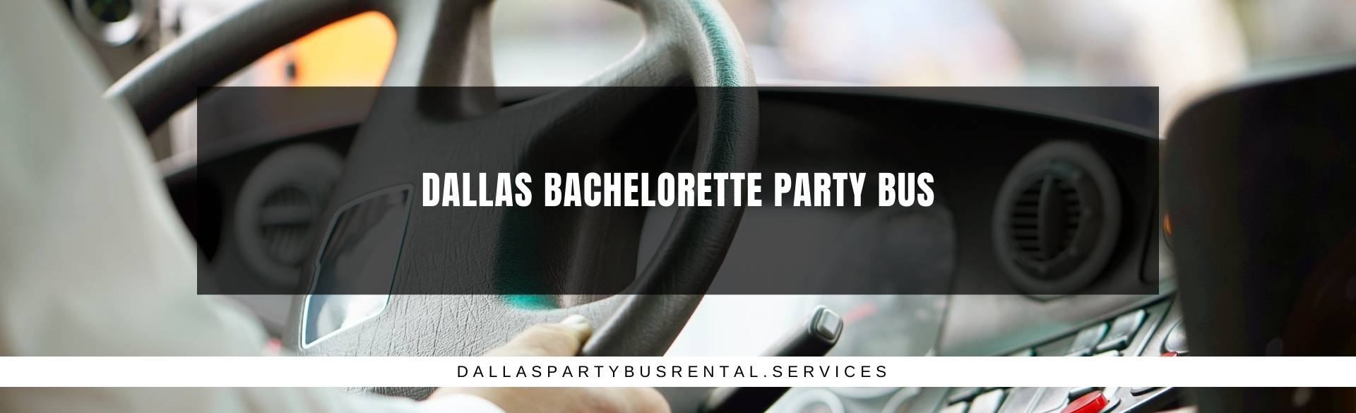 Dallas Bachelorette Party Bus