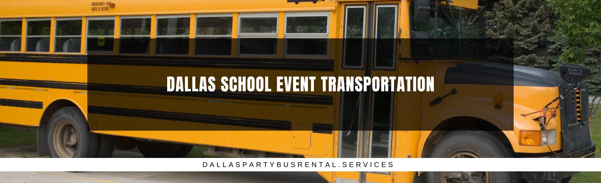 Dallas School Event Transportation