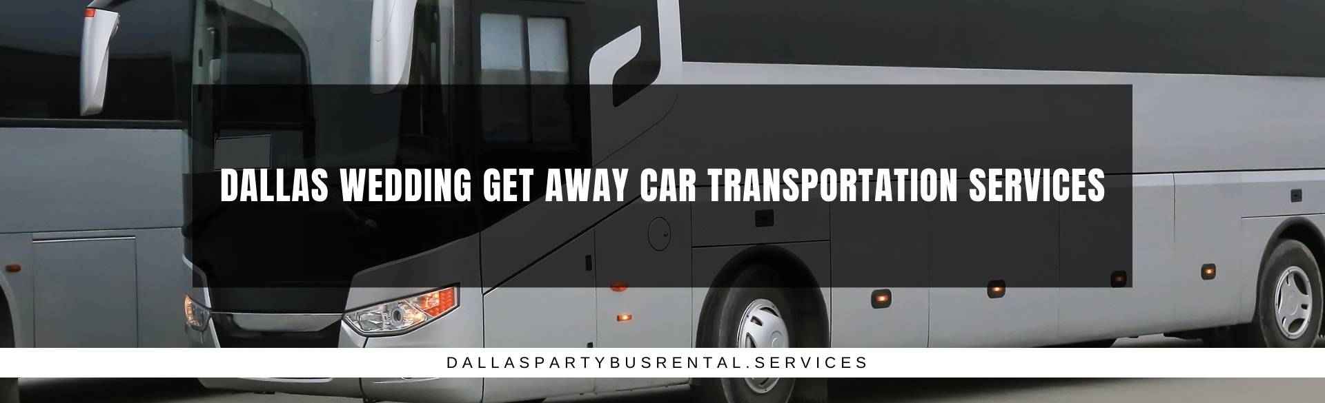 Dallas Wedding Get Away Car Transportation Services